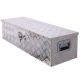Damodpoy 39 in. L x 13 in. W Silver Aluminum Outdoor Portable Tool Box with Lock and Key