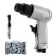 SKYSHALO 50-Piece Pro Air Tool and Accessories Kit-1/2 in. Air Impact Wrench 3/8 in. Ratchet Wrench 4500BPM Hammer