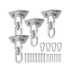 LUKVIZO Heavy Duty Swing Hangers Set, 1000 lbs. Capacity 360¬∞ Rotate Stainless Steel Swivel Swing Hangers Sets