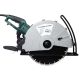 Busdays Portable 14 in. Wet/Dry Electric Corded Circular Concrete Saw/Power Angle Cutter 2600W w/Water Line and Guide Roller