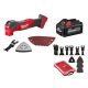 Milwaukee M18 FUEL 18V Lithium-Ion Cordless Brushless Oscillating Multi-Tool w/ 6.0 Battery & OMT Blades