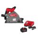Milwaukee M18 FUEL 18V Lith-Ion Cordless Brushless 6-1/2 in. Plunge Cut Track Saw w/ FORGE 8. 0Ah Battery & Charger