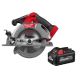 Milwaukee M18 FUEL 18V Lith-Ion Brushless Cordless 6-1/2 in. Circular Saw w/ (1) HIGH OUTPUT 6.0 Ah Battery