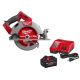 Milwaukee M18 FUEL 18V Lith-Ion Brushless Cordless 7-1/4 in. Circular Saw w/ FORGE 8. 0Ah Battery & Charger