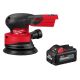 Milwaukee M18 18V Lith-Ion Brushless Cordless FUEL 5 in. Random Orbit Sander w/ (1) HIGH OUTPUT 6.0 Ah Battery