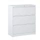 Damodpoy 15.75 in. W 3 Drawer Metal File Cabinet with Lock, White Filing Cabinets, Tool Chests