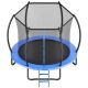 SKYSHALO Outdoor Trampoline, 8 ft. Recreational Trampoline, Max 265 lbs. Capacity, Anti-Rust Backyard Trampolines for Kids&Adults