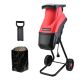 PowerSmart Corded Electric Chipper 1.77 in. 15-Amp Electric Wood Chipper Shredder with 50L Collecting Bag for Home Use