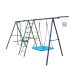 Bon Furni 6 in 1 Outdoor Playset with Glider, Swing, Climber