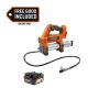 RIDGID 18V Cordless Grease Gun with FREE 18V Lithium Ion 4.0 Ah Battery