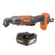 RIDGID 18V SubCompact Brushless Cordless Right Angle Impact Driver and 4.0 Ah Lithium-Ion Battery