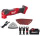Milwaukee M18 Fuel Multi Tool, M18 High Output 18V XC6. 0 Battery, 3 pc Oscillating Metal/Wood Cutting Multi-Tool Blade Kit