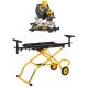 DEWALT 60V Lithium-Ion 12 in. Cordless Sliding Miter Saw (Tool Only) and 32-1/2 in. x 60 in. Rolling Miter Saw Stand