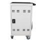 Damodpoy 21.2 in. W 2 Drawer Mobile Steel White Charging Tool Carts with Lock and Power Strip for Tablet and Laptop Computer