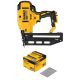 DEWALT 20V MAX XR 16-Gauge Lithium-Ion Cordless Finish Nailer (Tool Only) and 2 in. x 16-GA Straight Finishing Nail (2500-Pack)