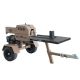 BIGBEAR POWER KINETIC Gas-Powered 34-Ton 18 in. Log Splitter with 1-Second Cycle Time and 7 HP Rato Engine