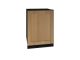 U-Line - 1 Class 5.7 cu. Ft Undercounter Glass Refrigerator in Integrated Solid, with Convection Cooling System - Custom Panel Ready