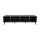 CorLiving - Cole Collection TV Stand with Open Cabinets for Most TVs up to 85