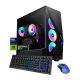 iBUYPOWER - Slate Gaming Desktop PC Intel Core Ultra 9 285 2025 NVIDIA GeForce RTX 5070 12GB 32GB DDR5 2TB SSD Storage - Black