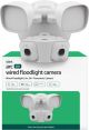 Blink - Arc 2K+ Wired Floodlight Camera (newest model) - Wired smart security, 2K, 180¬∞ coverage - 2 cam, 1 mount - White