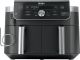 Ninja - DualZone Smart XL 6-in-1 Air Fryer, 10-qt Capacity with Thermometer - Black