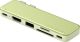 Satechi - USB-C Snap Hub for Macbook Neo - Citrus