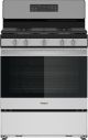 Whirlpool - 30-inch Gas Range with Crispy Mode and Griddle Zone - Stainless Steel