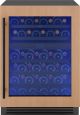 Zephyr - Presrv 24 in. 45-Bottle Dual Zone Panel-Ready Wine Cooler - Panel Ready + Glass