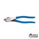 Klein Tools 8 in. High-Leverage Diagonal-Cutting Pliers with Angled Head