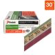 Paslode 3-1/4 in. x 0.131-Gauge 30¬∞ Galvanized Smooth Shank Paper Tape Framing Nails (2,000 per Box)