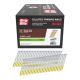 Grip-Rite 2-3/8 in. x 0.113 in. 21¬∞ Plastic Collated Exterior Galvanized Ring Shank Framing Nails 5000 per Box