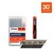Paslode 3 in. x 0.120-Gauge Brite Smooth Shank FUEL + NAIL Pack (1,000 Nails + 1 Fuel Cell)