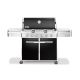 Weber Summit E-620 6-Burner Propane Gas Grill in Black