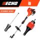 ECHO 21.2 cc Gas 2-Stroke Attachment Capable Straight Shaft String Trimmer with Speed-Feed Head and 100 MPH Leaf Blower Kit