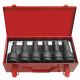 URREA 3/4 in.Hex Metric Impact Socket Bit Set with Metal Box (6-Piece)
