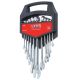 URREA 12 Point Combination Chrome Wrench Set (11-Piece)