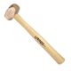 URREA 54 oz. Brass Head Hammer with Oak Handle