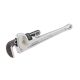 RIDGID 36 in. Aluminum Straight Pipe Wrench for Plumbing, Sturdy Plumbing Pipe Tool with Self Cleaning Threads and Hook Jaws