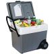 Koolatron 12V Wheeled Electric Cooler/Warmer, 31L (33 qt.) Thermoelectric Rolling Car Fridge, Gray