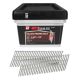 Grip-Rite 2-3/8 in x .120 in 21¬∞ Plastic Collated 316 Stainless Steel Ring Shank Round Checkered Head Framing Nails 1000 per Box