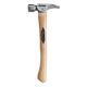 Stiletto 14 oz. Titanium Milled Face Hammer with 16 in. Curved Hickory Handle