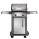 Weber Spirit S-210 2-Burner Propane Gas Grill in Stainless Steel with Built-In Thermometer
