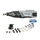 Dremel 8220 Series 12-Volt MAX Lithium-Ion Variable Speed Cordless Rotary Tool Kit with 28 Accessories, 1 Attachment, and Case