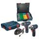 Bosch 12 Volt Lithium-Ion Cordless Combo Kit with Impact Driver and Drill/Driver and Hard Case (2-Tool)
