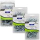 Surebonder 1/4 in. Dia Open End Steel Rivets