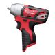 Milwaukee M12 12V Lithium-Ion Cordless 1/4 in. Impact Wrench (Tool-Only)