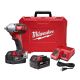 Milwaukee M18 18V Lithium-Ion Cordless 3/8 in. Impact Wrench W/ Friction Ring Kit W/(2) 3.0Ah Batteries, Charger, Hard Case