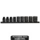 Husky 3/8 in. Drive Standard SAE 6-Point Impact Socket Set (9-Piece)
