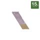 Grip-Rite 1-1/2 in. x 15-Gauge Electrogalvanized Finish Nails 2,500 per Box