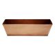 ACHLA DESIGNS 34.5 in. W Large Plain Copper Flower Box, Copper Plated